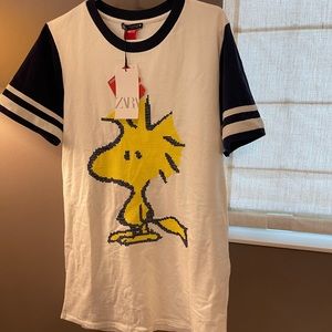 NWT Zara Peanuts Dress